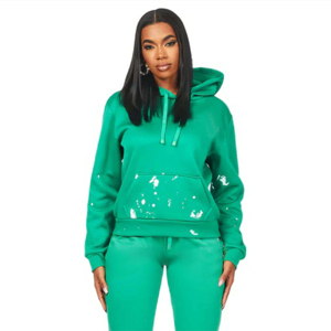 Custom Made Women 2 Pieces Set High Quality Sports Wear Track <b>Suit</b> Sets Ladies Jogger <b>Pant</b> and Crop Top Jumpsuit Long Sleeve - Product Image 5