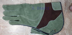 Gant en cuir suédé de qualité supérieure Falcon Technologie Cordura Gilet Hawking double couche Design respirant - Product Image 6