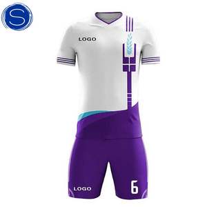 Entrenamiento Fútbol Uniforme Partido Fútbol Jersey Kit Hombres Pantalones cortos Camiseta de fútbol - Product Image 5