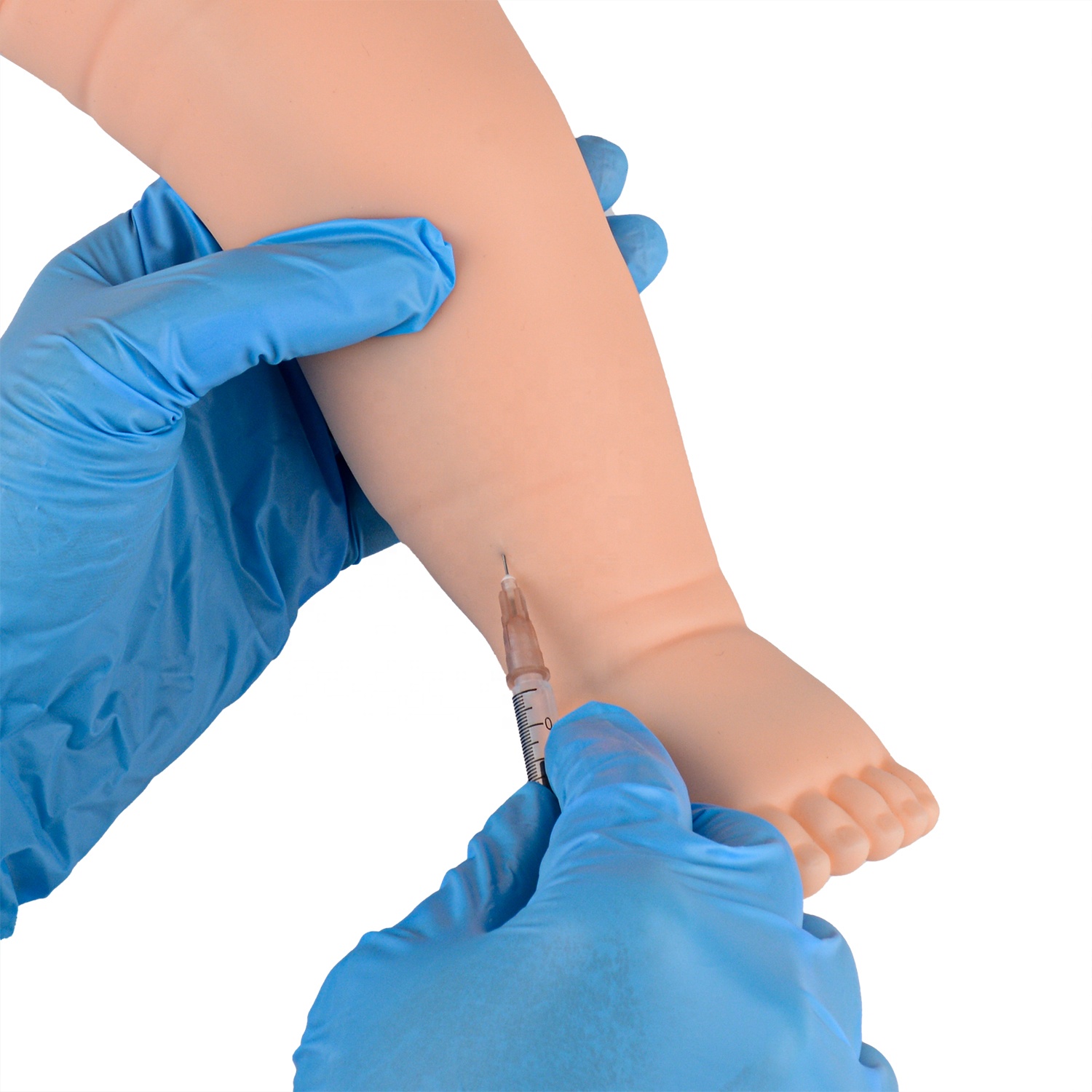 Intravenous Practice Arm, Phlebotomy Practice Kit, IV Venipuncture Training Arm for Injection and Infusion,