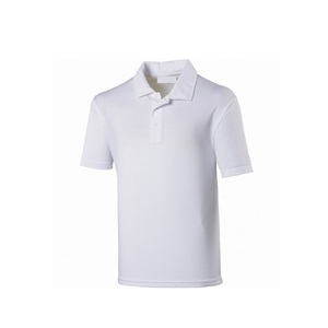 Polo à manches courtes et col Polo pour homme, couleur blanche, 100% coton, meilleure qualité, taille Plus, Logo personnalisé, du Bangladesh - Product Image 6