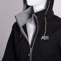 Offre Exclusive pour Femme : Veste d'Hiver Noire Coupe-Vent à Capuche, Thermocollée Sans Couture, avec Fermeture Éclair Polaire, Idéale pour Conditions Polaires