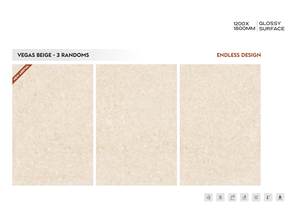 Azulejos de porcelana con superficie de seda 1200x1800 Premium gran formato 120x180cm azulejos de suelo de pared elegante colección de exportación moderna y duradera - Product Image 2