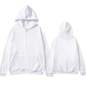 เสื้อฮู้ดมีซิปสำหรับผู้ชาย, เสื้อกันหนาวทรงหลวมแนวสตรีทสวมใส่สำหรับฤดูใบไม้ร่วงฤดูหนาว - Product Image 4