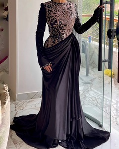 Vestido de Noche Elegante de Satén de Lujo, con Corpiño Drapeado, Vestido de Graduación Sofisticado con Estampado para un Look Impresionante, Corte en A - Product Image 2