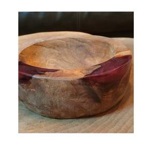 Zèbre En Bois À Genouiller Fil Haute Beauté Ménage En Bois Massif Gâteau Dessert Fruits Plateau Rond Assiette Profonde Bol En Bois - Product Image 2