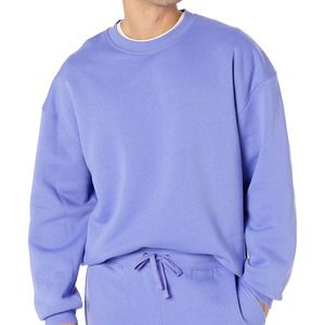 Winter Sportswear Heavy Weight Fleece Sweatshirt with Custom Logo Design Breathable Polyester/Cotton Fabric for Men - Product Image 1