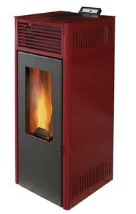 Modern Pellet <b>Heater</b> with 90% Efficiency Easy Installation Cast Iron Construction for Home Winter Use - Product Image 6