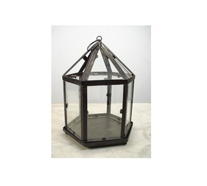 Lanternes décoratives d'intérieur de conception noire Meilleures conceptions colorées et de taille Bougeoir de finition hautement matériel de salon - Product Image 1