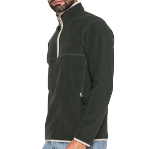 Sweat-shirt d'hiver pour homme à col montant, imprimé sur mesure, de haute qualité, entièrement zippé, en polyester tricoté, polaire, imperméable - Product Image 2
