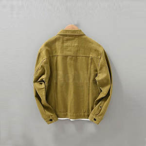 แจ็คเก็ตยีนส์ผู้ชายผ้าฝ้ายสั่งทำโลโก้ขายส่ง ระบายอากาศได้ดี เหมาะสำหรับใช้งานกลางแจ้ง - Product Image 2