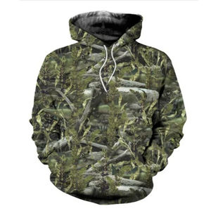 Sudadera con capucha de caza para hombre, chaqueta de camuflaje de caza de poliéster, ropa de caza con capucha, camuflaje para hombre - Product Image 6