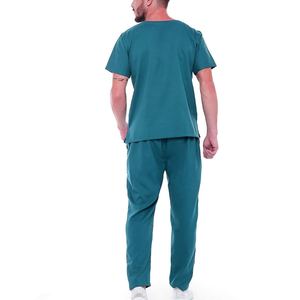 Uniforme de gommage médical respirant léger en gros tissu de haute qualité sur mesure pour le personnel hospitalier et dentaire - Product Image 2