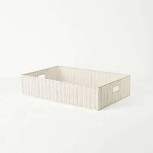 Boîte de rangement en rotin écologique tissée à la main avec couvercle, organisateur en osier naturel, application décorative pour la maison, fabriquée par VgreenArt - Product Image 3