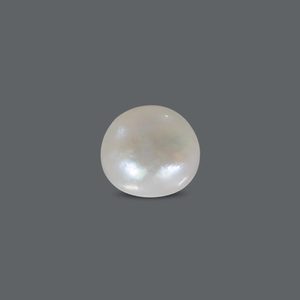 Perles de Basra 3,36 carats, perles d'eau douce naturelles blanches, forme ovale, forme de pomme de terre, perles en vrac pour la fabrication de bijoux - Product Image 1