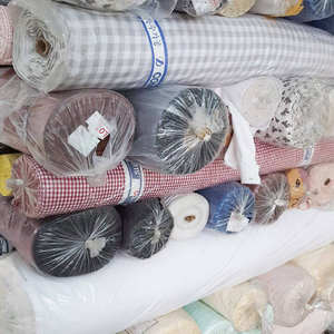 Telas de Camisas de Algodón 100% Coreanas, Suaves y Transpirables, en Lote, Diseño Sólido, Estampado a Cuadros, la Mejor Calidad al Mejor Precio - Product Image 3