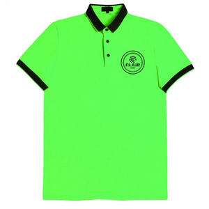 เสื้อยืดโปโลผ้าฝ้าย100% สำหรับผู้ชายขายดีผ้าคอตตอนสำหรับงานตามสั่งสีพื้นสไตล์ลำลองพิมพ์ลายน้ำหนัก180ก. - Product Image 4