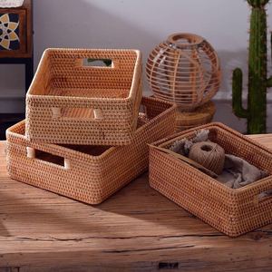 AVAILABLE <b>Rattan</b> <b>Basket</b> for Office and Home <b>Storage</b> Versatile Decorative Organizer for Daily Use Supplier from Vietnam - Product Image 5