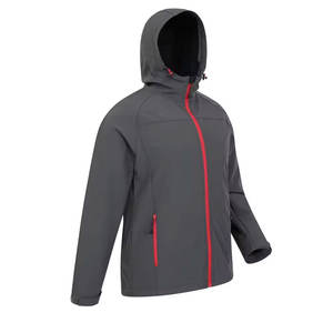 Veste Softshell pour hommes, vêtements d'hiver imprimés avec logo personnalisé, veste Softshell de qualité supérieure pour hommes, coupe facile - Product Image 2