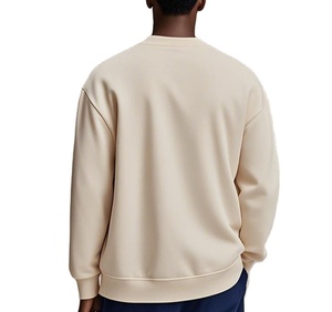 Sudadera de Invierno de Cuello Redondo, Corte Regular, Fabricante OEM, Sudadera de Algodón Lisa al por Mayor, Jersey para Hombre, Ecológica - Product Image 3