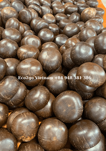 Bol en coquille de noix de coco naturelle à bas prix/bol en coquille de noix de coco naturelle/bol en noix de coco chaude Logo personnalisé fabriqué au Vietnam - Product Image 2