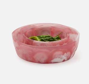 Best Color Resin Polished Serving Bowl Handcrafted Artisanal Unique Design Eco-Friendly <b>Food</b> Grade <b>Party</b> Home Decoration Aritzon - Product Image 2