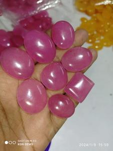 Cuentas de ojo de gato coloridas de cristal baratas con forma de mezcla, venta al por mayor, cabujón de piedra negra plana, precio al por mayor, fabricación de joyas de piedras preciosas, - Product Image 3