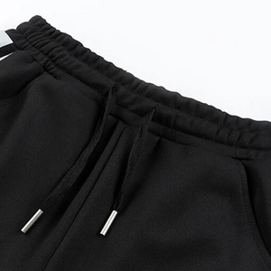 Vêtements de sport pour hommes Ensemble deux pièces avec fermeture éclair et pantalon de couleur unie Ensemble de jogging de sport pour hommes Ensembles 2 pièces de vêtements de sport - Product Image 4