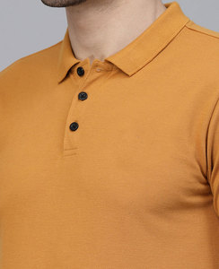 Polos de golf de algodón de manga corta personalizados para hombre, camisetas informales con logotipo bordado, anuncio de diseño impreso de talla grande - Product Image 1