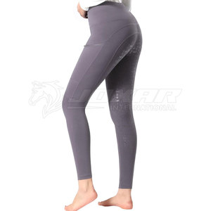 Grippy Athletic Leggings Mujer Pantalones de yoga con diseño antideslizante Grippy Leggings Workout Wear - Product Image 3