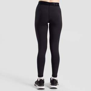 Leggings Run Rise Charcoal coupe slim taille haute évasée avec fermeture élastique respirante en nylon/spandex grande taille longueur cheville XS - Product Image 2
