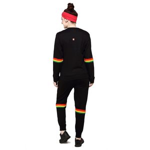 Pantalon de jogging en velours Evolve pour femme – Ensemble confortable haut et leggings pour le yoga et l'exercice printanier - Product Image 3