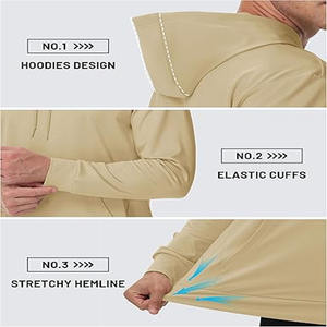 เสื้อฮู้ดสวมหัวสำหรับผู้ชายชุดเดรสกีฬาแบบสวมหัวมีฮู้ดสำหรับฤดูหนาว - Product Image 5