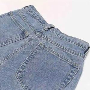 Pantalons en jean pour femmes, fabrication en usine, vente chaude, hiver, devant plat, vente en gros, 100% coton, écologique, respirant, haute qualité - Product Image 4