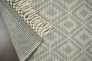 Premium Quality Luxury Handwoven Wool <b>Boho</b> <b>Rug</b> Modern Handmade Woollen Washable <b>Rug</b> for Stylish Home - Product Image 4