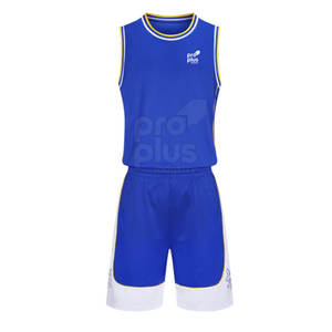 Ensemble de maillots de basket-ball d'été respirants de haute qualité, dernier style, sans manches - Product Image 1