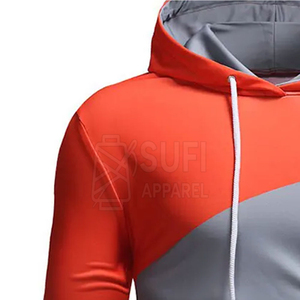 Sudadera con Capucha para Hombre, Estilo Único, Sólida, para Invierno, Gimnasio, Fitness, 100% Algodón, Felpa, Transpirable, Secado Rápido, Ecológica, Personalizable - Product Image 5