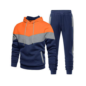 Ensemble de survêtement personnalisé avec logo imprimé, jogging unisexe, sweat-shirts respirants coupe-vent, streetwear, sweat-shirt à capuche pour homme, pantalon de survêtement, ensemble 2 pièces - Product Image 2