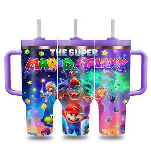 Vaso Térmico Personalizado con Logotipo Empresarial, Diseño <span class=keywords><strong>de</strong></span> <span class=keywords><strong>Mario</strong></span> <span class=keywords><strong>Bros</strong></span>, 40 oz, Doble Pared, Libre <span class=keywords><strong>de</strong></span> BPA, con Caja <span class=keywords><strong>de</strong></span> Regalo - Product Image 5