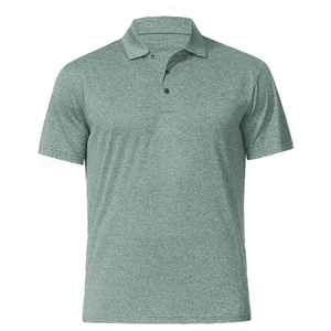 Polo personalizado de golf para hombre Dry-Fit 100% poliéster transpirable estilo informal sublimación en blanco para Polo de hombre para Polo - Product Image 4