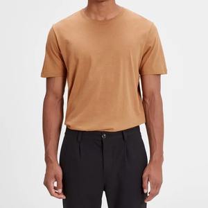 OEM de alta calidad al por mayor Casual en blanco 100% algodón hombres Camisetas cuello alto precio barato ropa de verano hombres Ropa Camisetas 2023 - Product Image 6