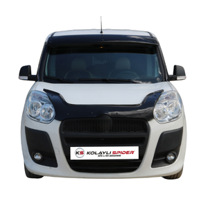 Front <b>Bonnet</b> Guard Hood <b>Protector</b> Fiat Doblo 2010-2015 OEM Fit Bug Shield Exterior Accessories - Product Image 3