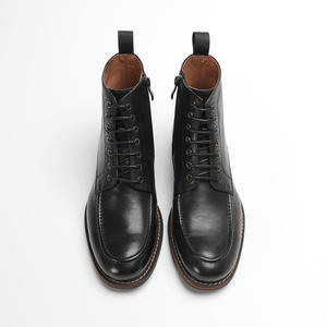 Botas de Media Pantorrilla de Cuero Esmerilado a la Moda con Hebilla y Diseño Ligero para Usar en Invierno y como Zapatos de Fiesta - Product Image 5