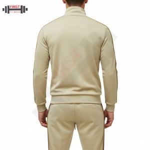 Ensemble de survêtement thermique en polaire pour homme, décontracté, sport, fermeture éclair, football et soccer, pour l'hiver, sweat-shirts et pantalons de survêtement, nouveauté 2025 - Product Image 2