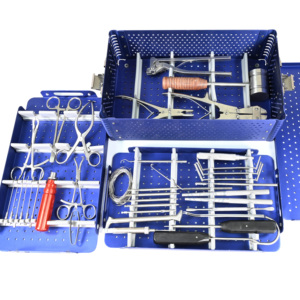 Porte-aiguille laparoscopique manuel 3 mm pour instruments médicaux, réutilisable, en forme de V, forceps porte-aiguille laparoscopique - Product Image 1