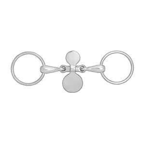 2025 profesional Western Jumping Horse Mouth Bits Acero inoxidable Snaffle Copper Lozenge OEM Gag Bits Cuchara Bit Design - Product Image 6