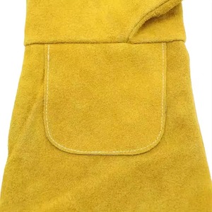 Gants de travail de soudage en cuir Double couche de haute qualité gants de sécurité en cuir polyvalent hommes femmes gant de travail de soudage BAS quantité minimale de commande - Product Image 5