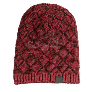 Pakistan Made 100% Wool Jacquard Beanies Hats Custom Logo Design Unisex Adult Casual Hats in Cheap Price - Product Image 3