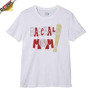 Fabricante Baseball Mom Sports Rhinestone Motif Dtf Transfers Ready to Press - Product Image 6