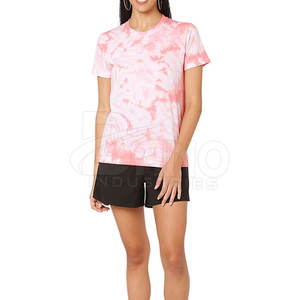 Camisetas de mujer de alta calidad, lona informal de verano, 100% algodón, transpirable, hecho en fábrica, último estilo, Diseña tu propio - Product Image 4
